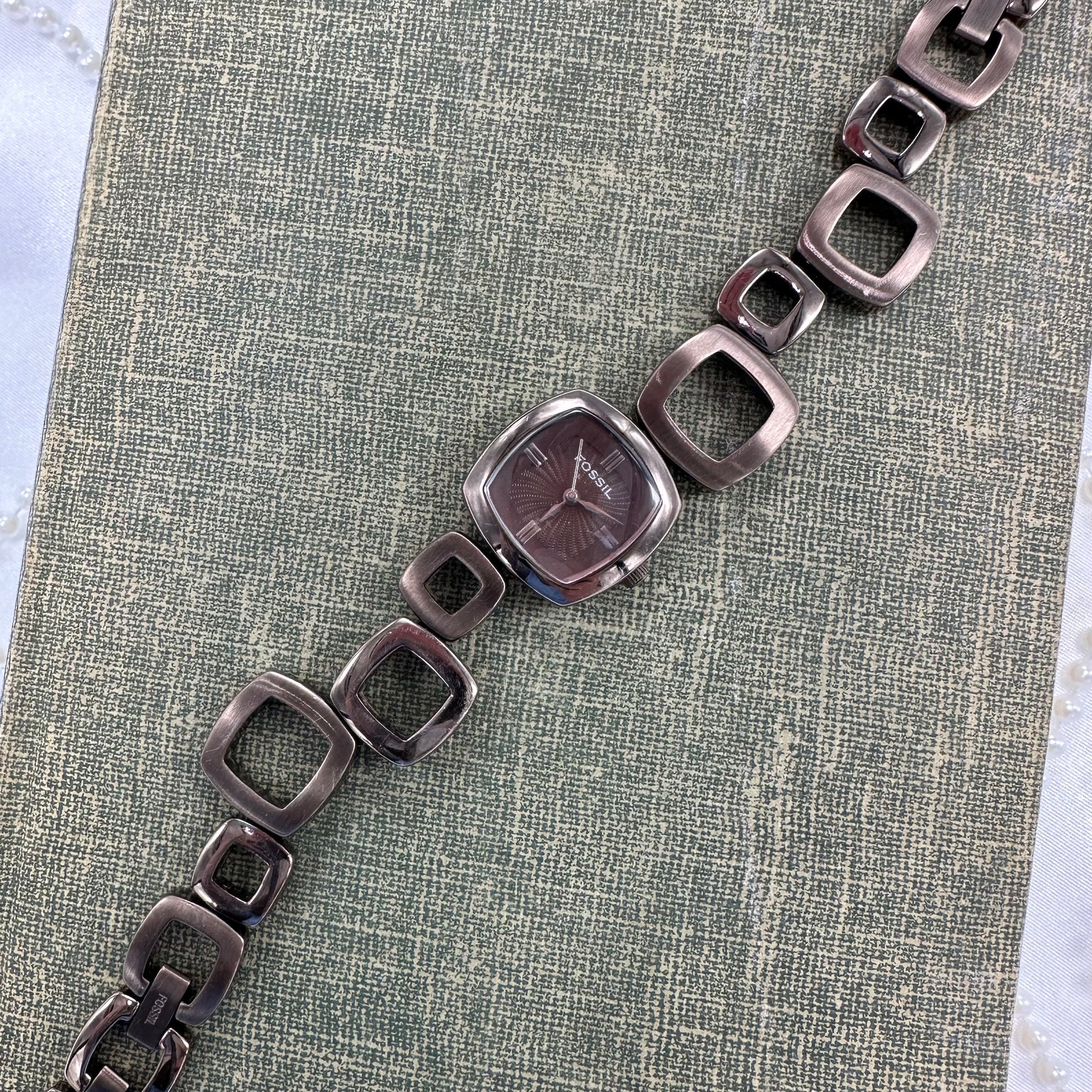 Funky Chocolate Brown Fossil Watch