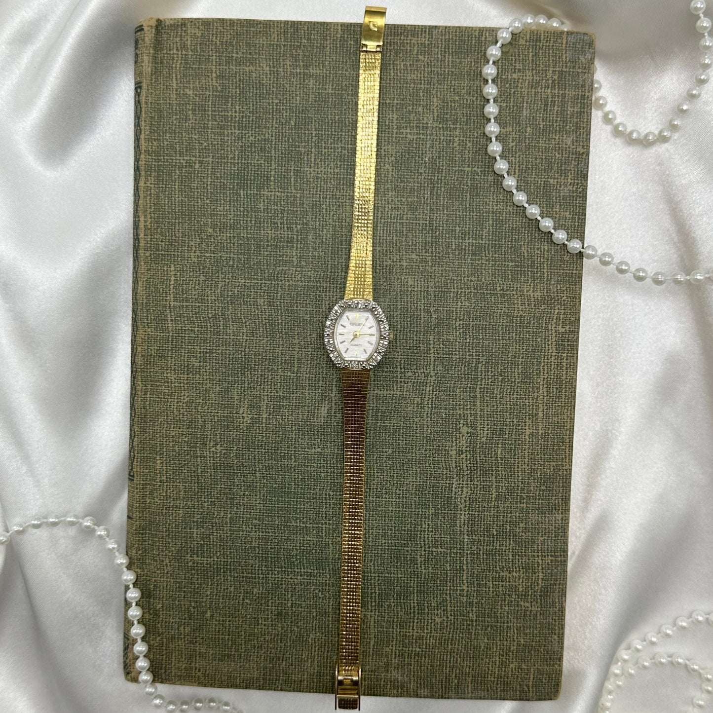 Gold Diamanté Gruen Watch