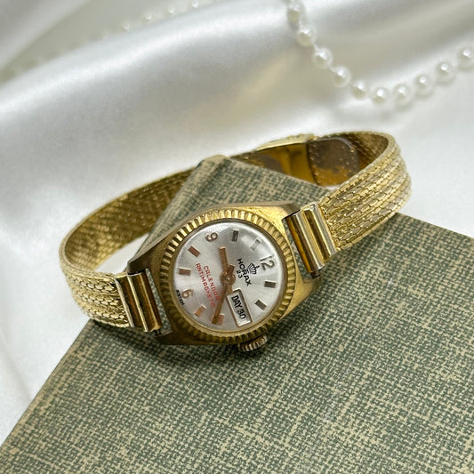 Gold Horax 23 Jewels Wind-Up Watch