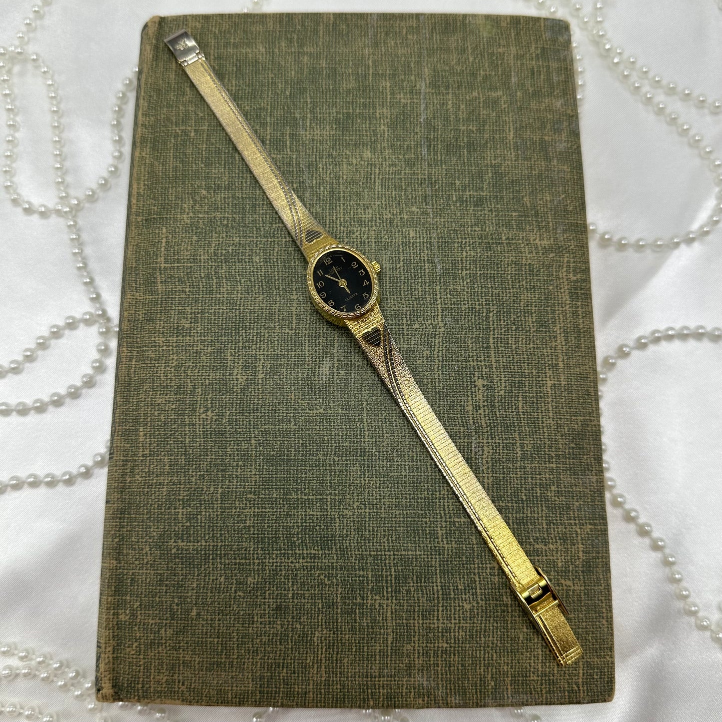 Gold Sarah Coventry Heart Watch