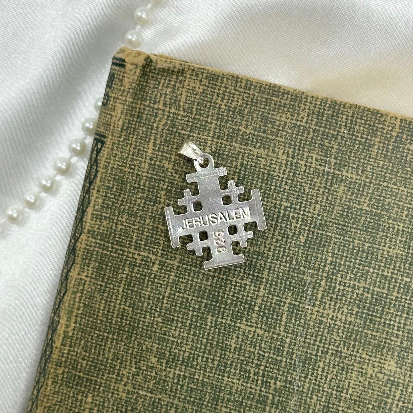 Sterling Silver Jerusalem Pendant