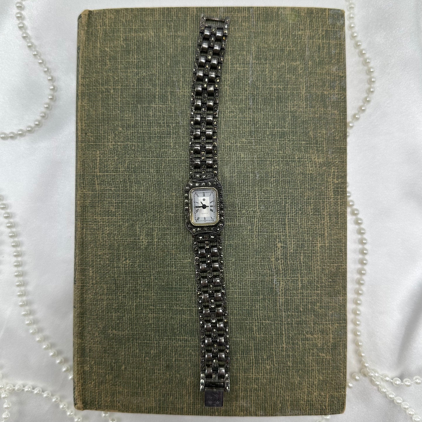 Sterling Silver Marcasite Watch