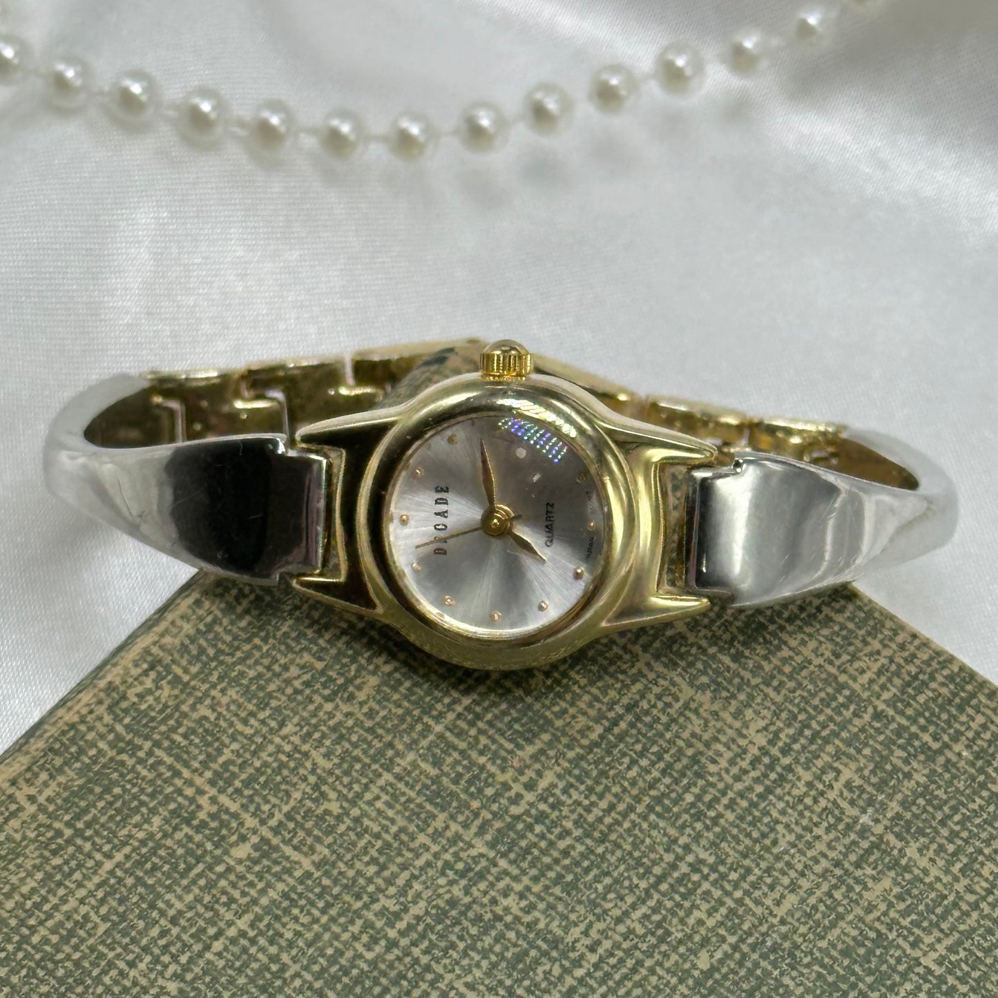 Two-Tone Bubble Dial Watch
