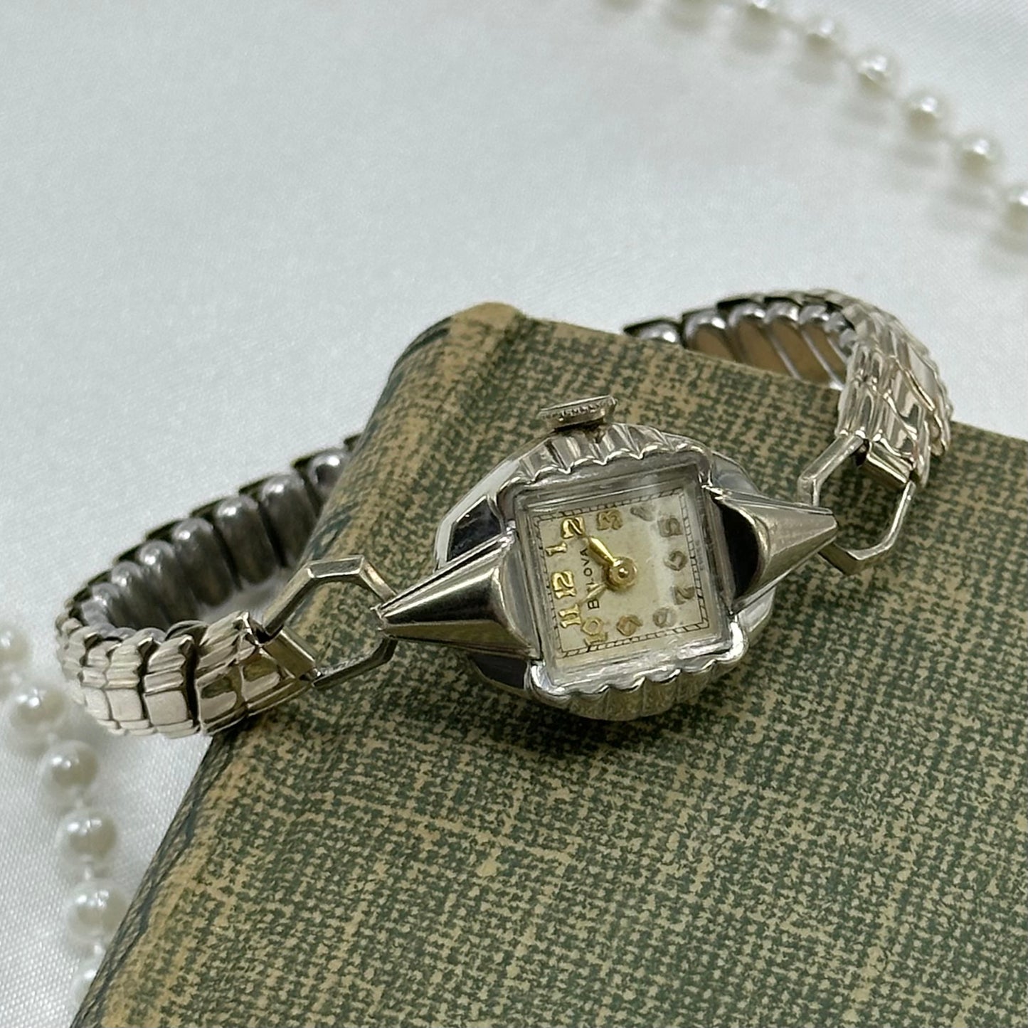 Unique 1953 Bulova Wind-Up Watch