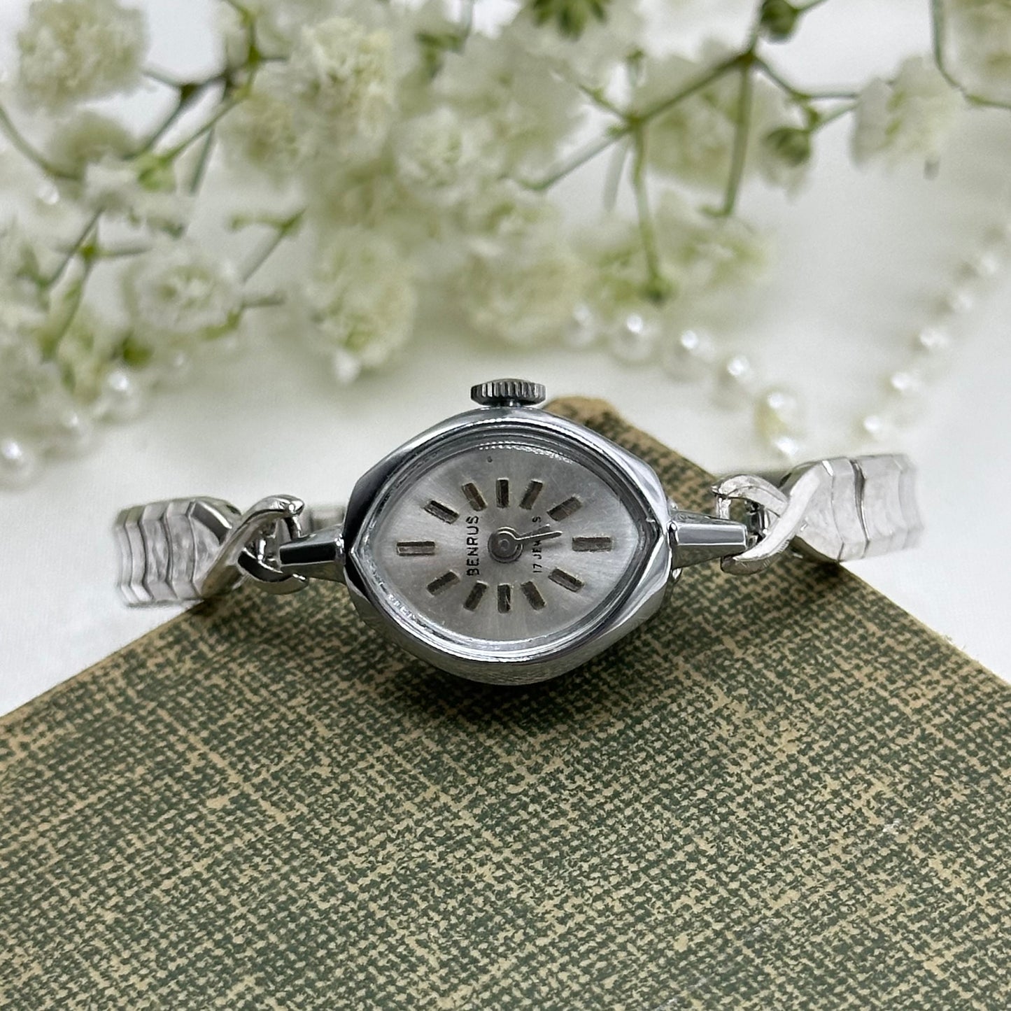 Vintage Benrus Wind-Up Cocktail Watch