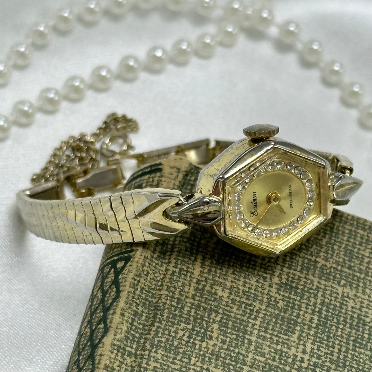 Vintage Gold Eastman Wind-Up Watch