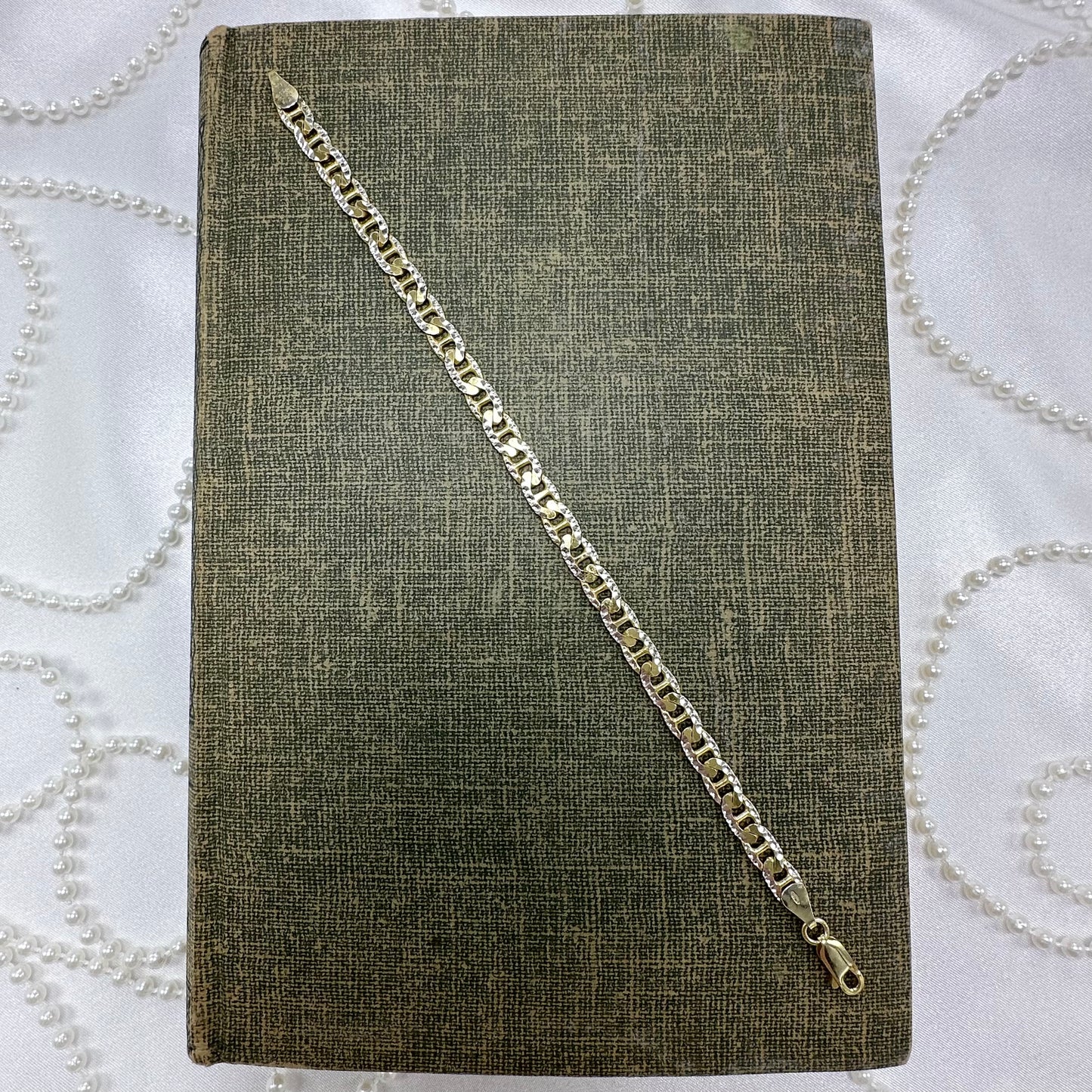 Vintage Gold Gucci Link Chain Bracelet