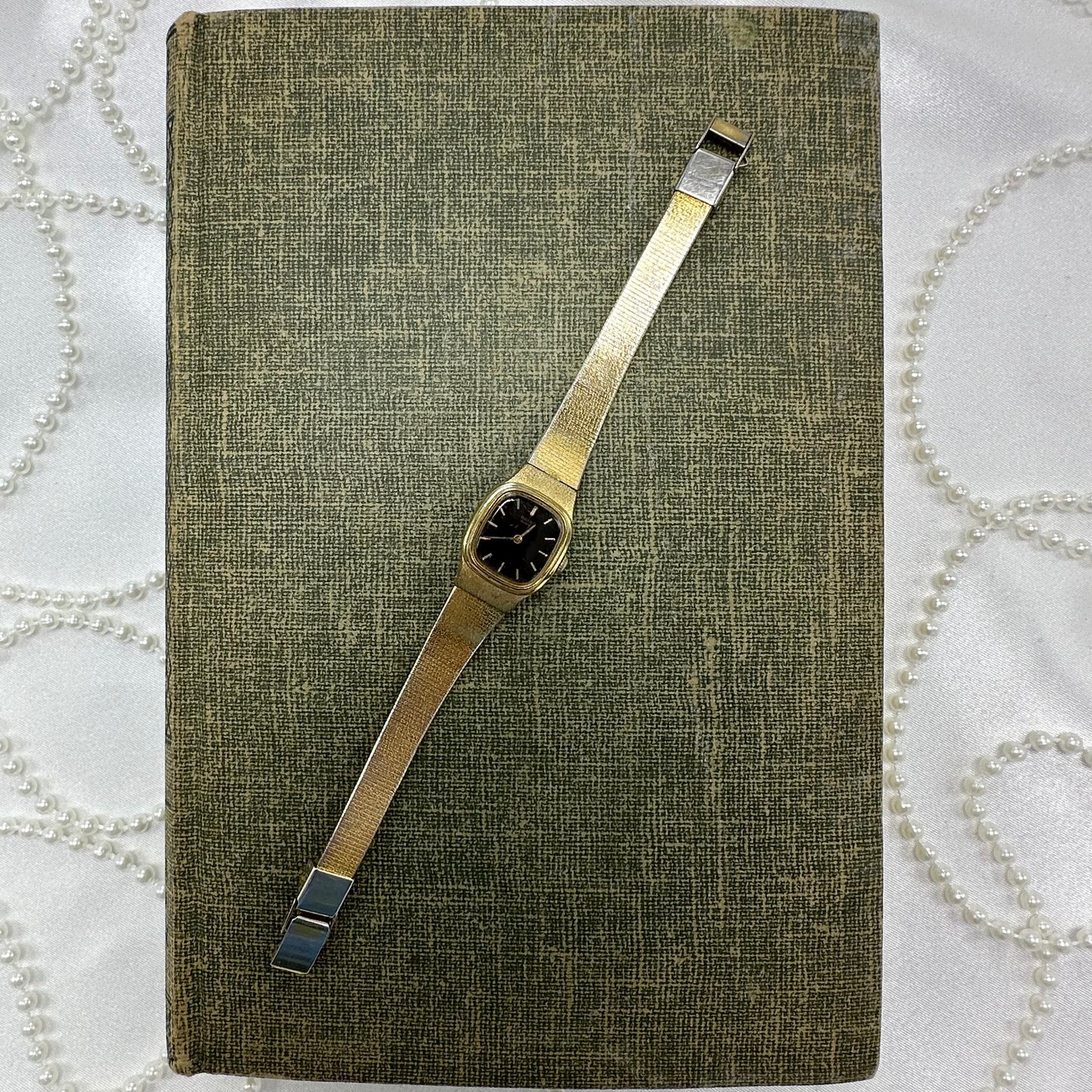 Vintage Gold Seiko Watch with Brown Dial
