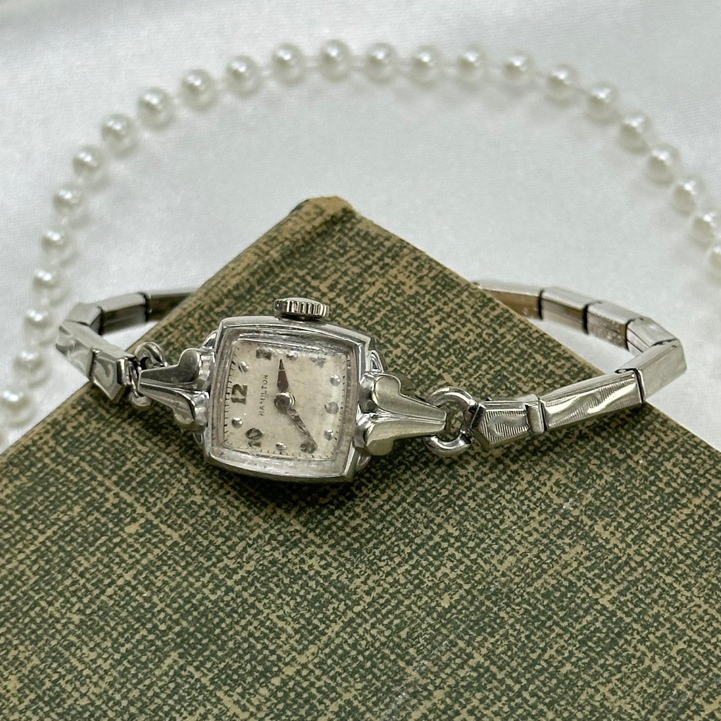Vintage Hamilton 10k Gold Filled Cocktail Watch