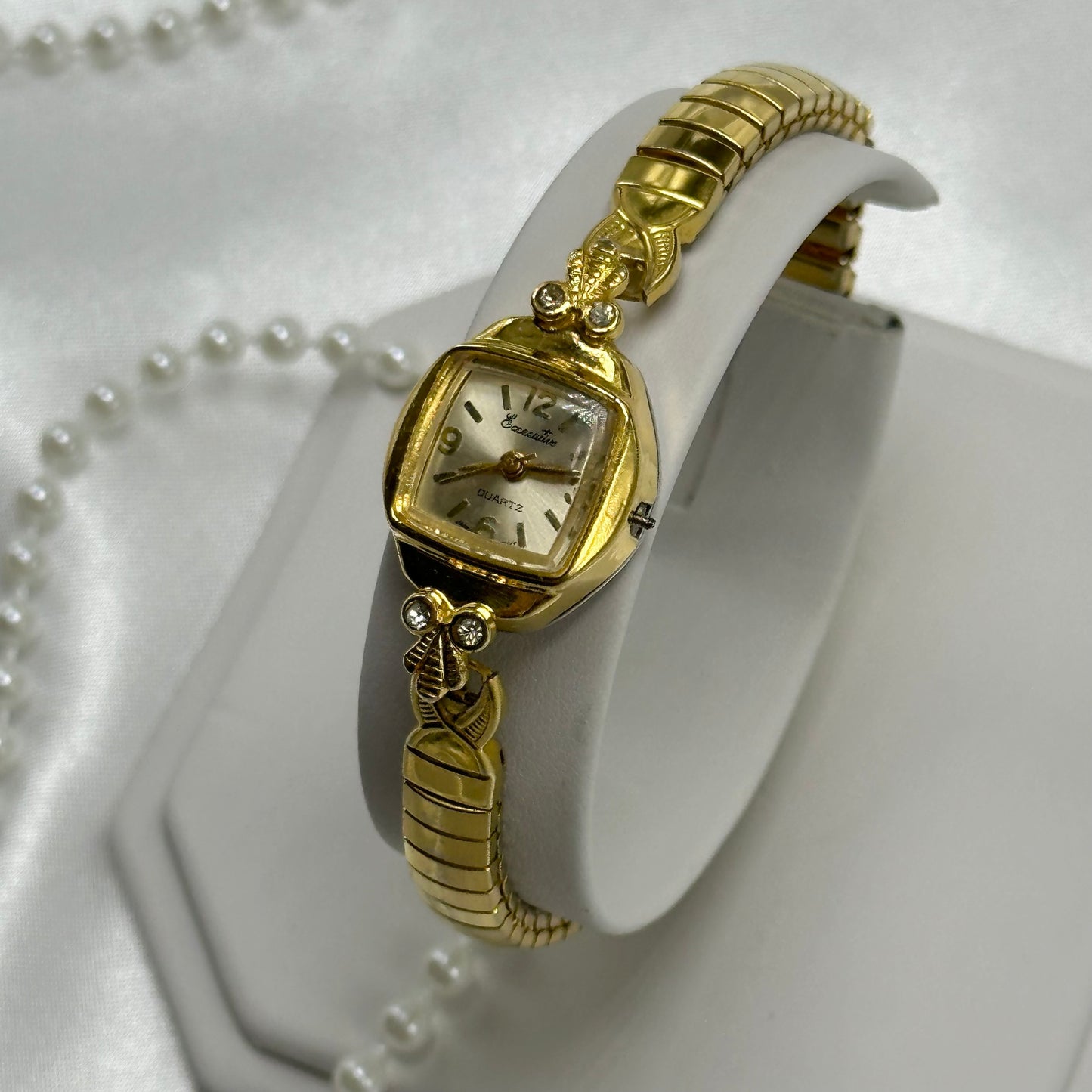 Vintage gold tone Executive watch