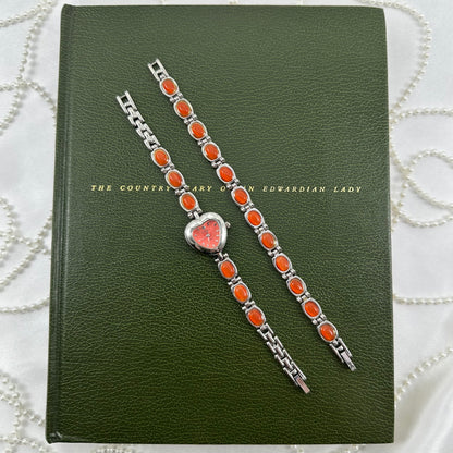 Vintage Kareena Opal Collection Watch and Bracelet Box Set