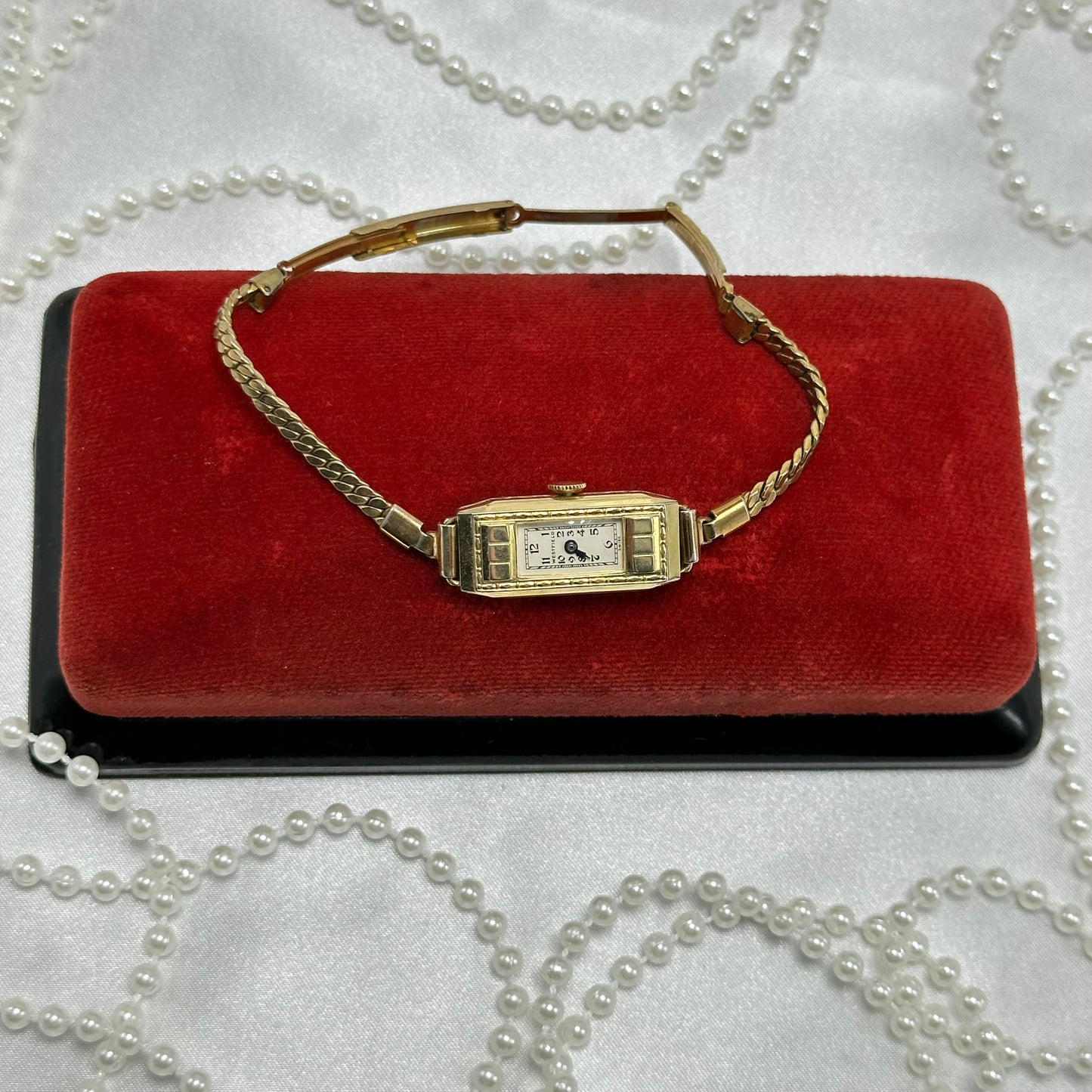 Rare Antique Art Deco Dainty Wind-Up Westfield Watch