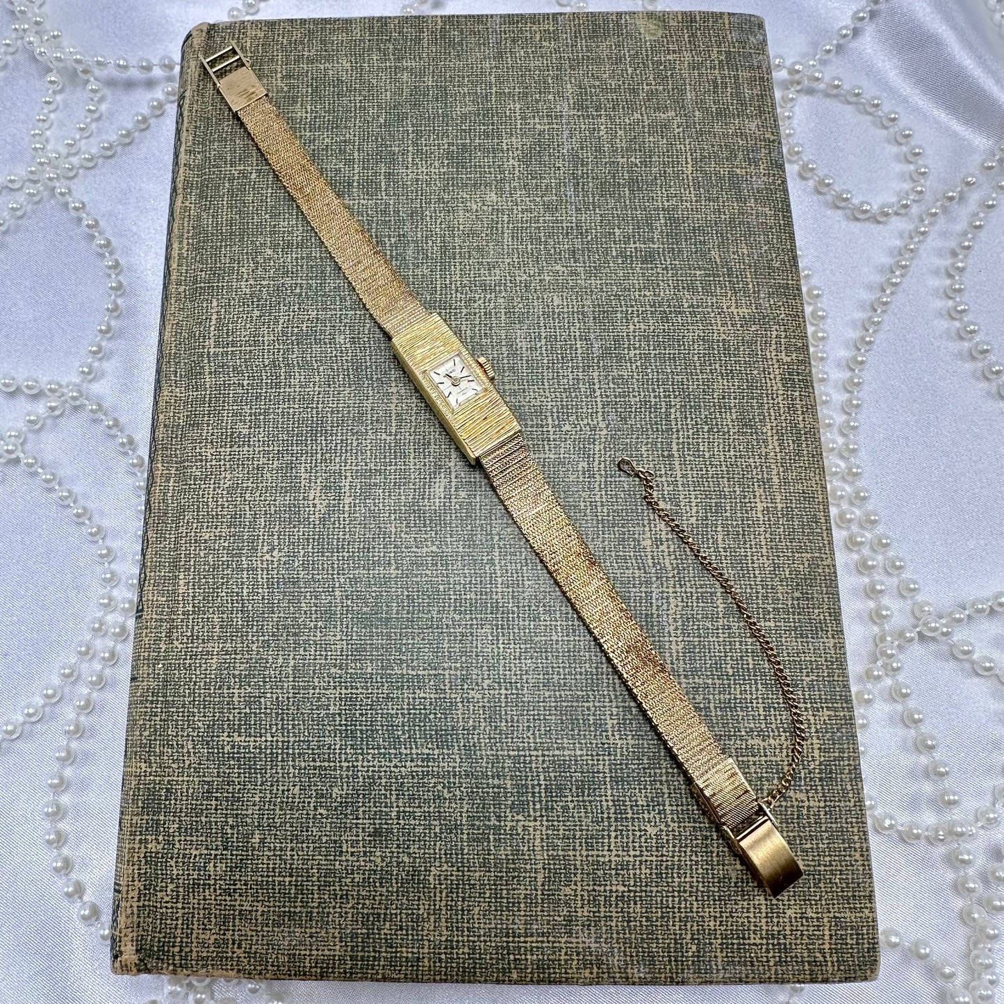 Slender Gold Vintage Seiko Wind-Up Watch