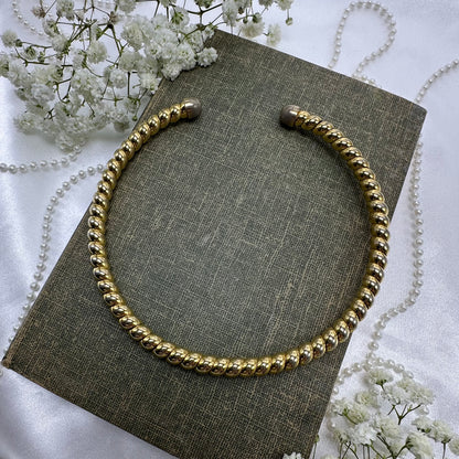 Gold Coil Choker