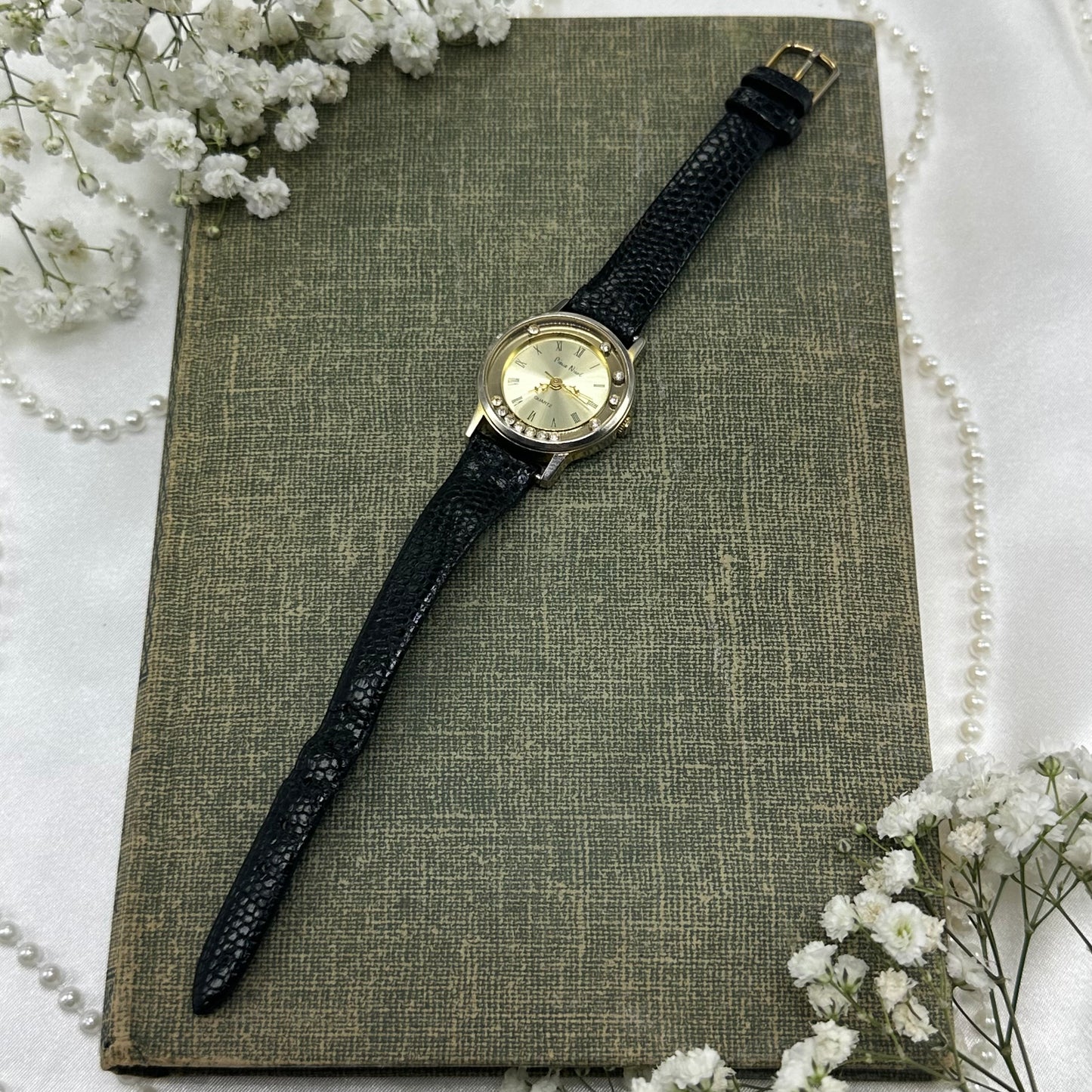 Floating Crystal Dial Watch