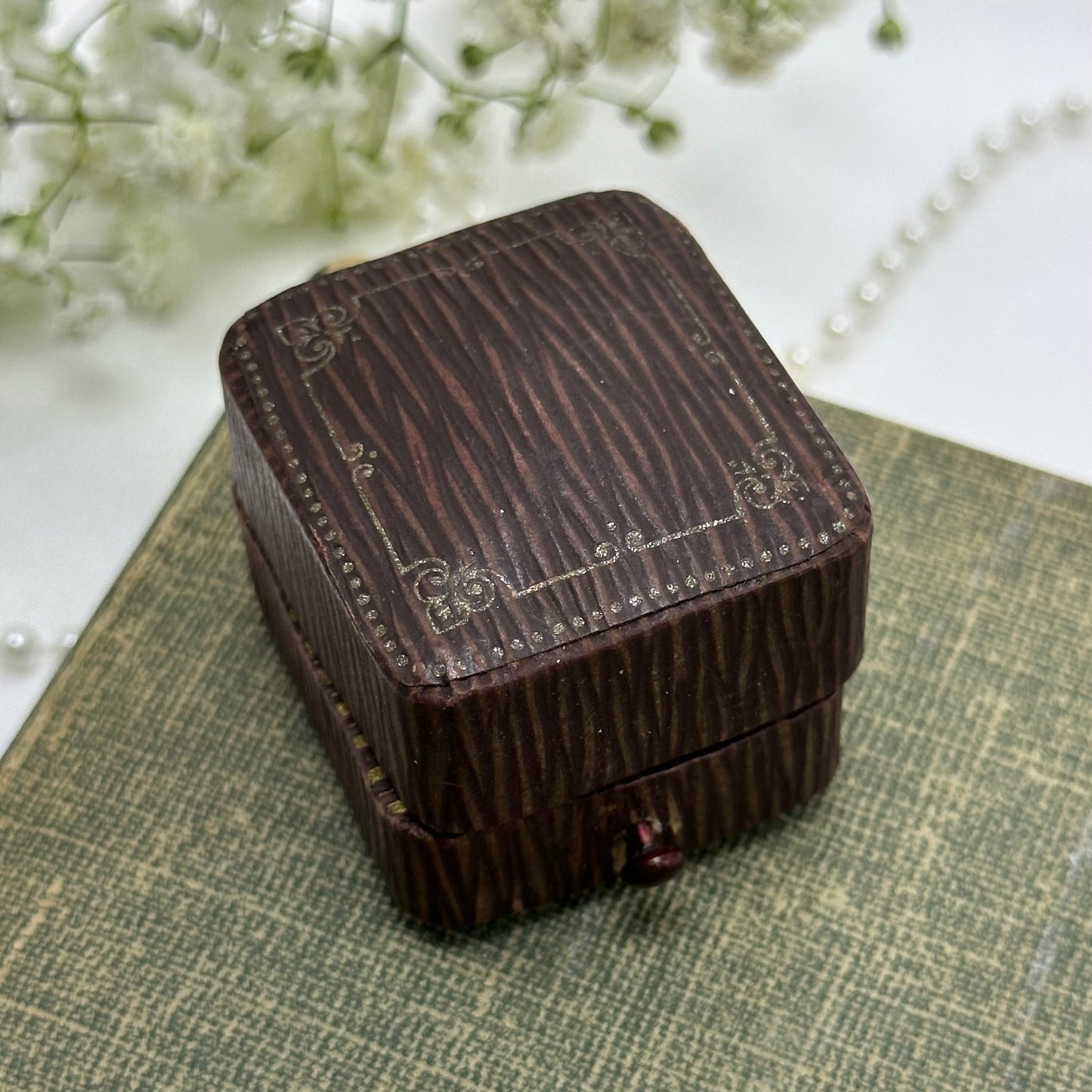 Vintage Baby Ring & Box