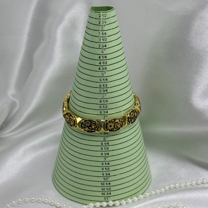 Vintage Damascene Bracelet