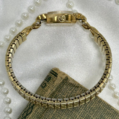 1962 10k RGP Teardrop Bulova Wind-Up Cocktail Watch