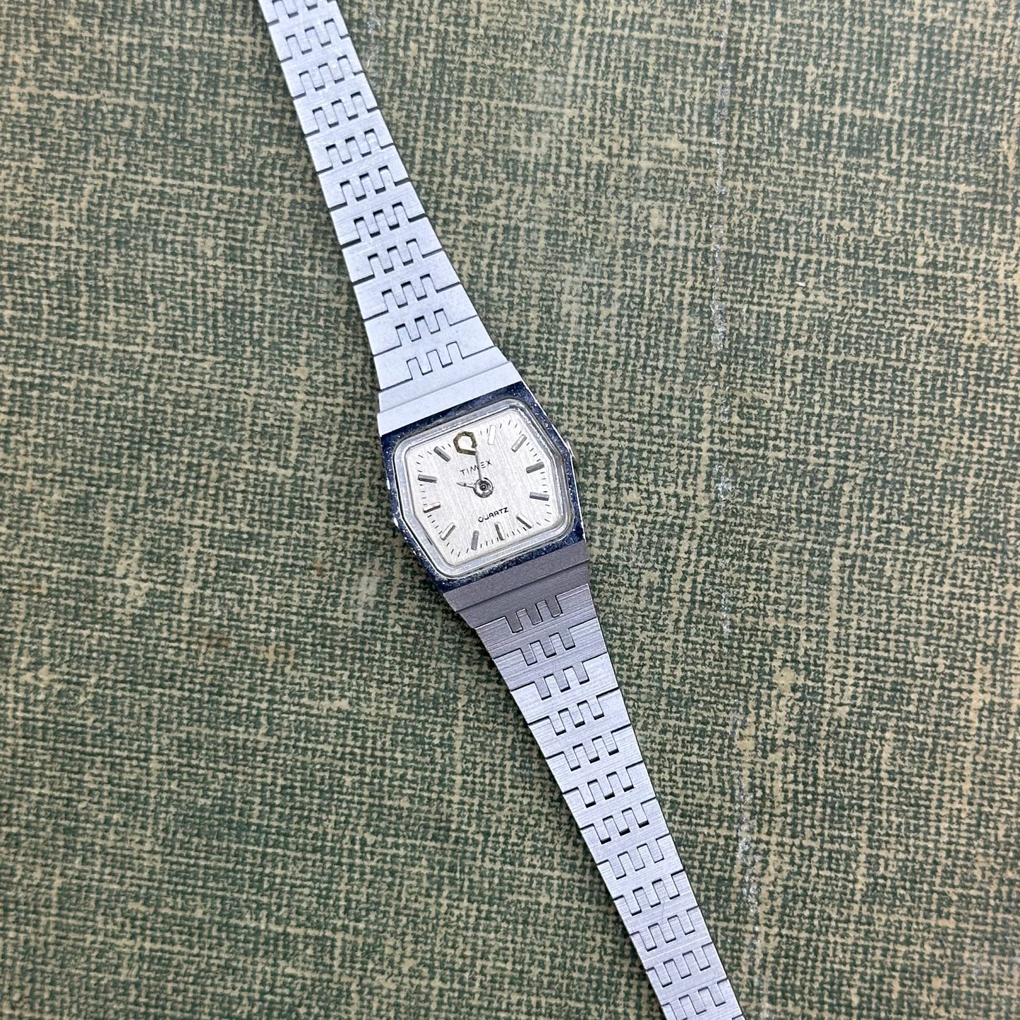Vintage Silver Timex Watch