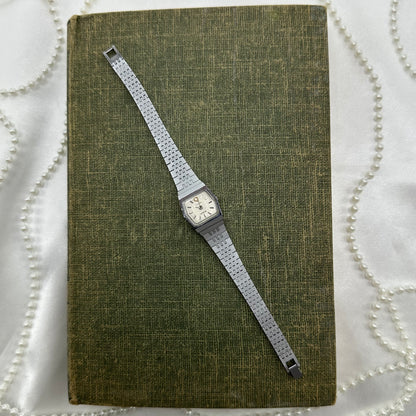 Vintage Silver Timex Watch