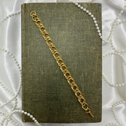 Vintage Gold Chain Bracelet