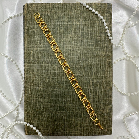 Vintage Gold Chain Bracelet