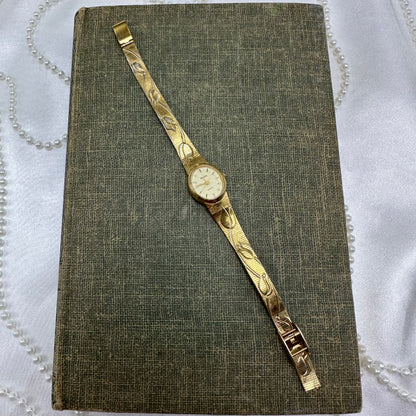 Gold Elgin with Flower Band
