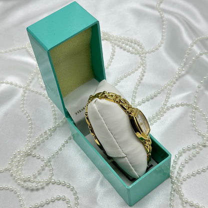 Vintage Gold Liz Blanc Watch in Original Box