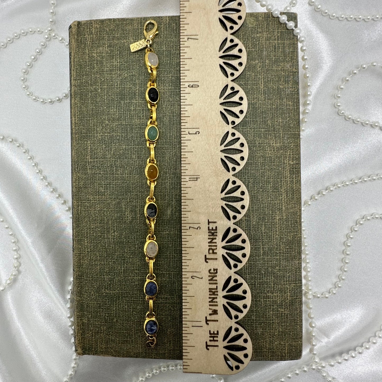 Vintage Gold Scarab Bracelet