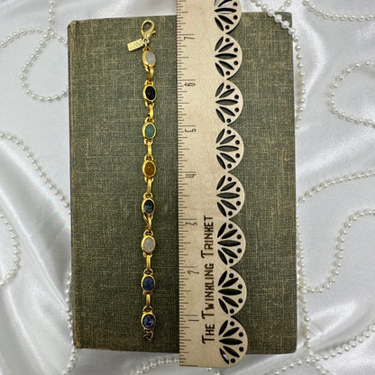 Vintage Gold Scarab Bracelet