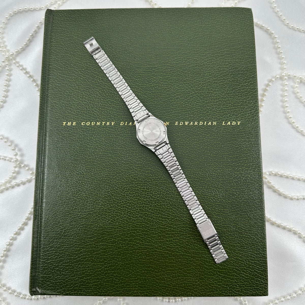 Two-Tone Vintage Lorus Watch with Octagon Dial