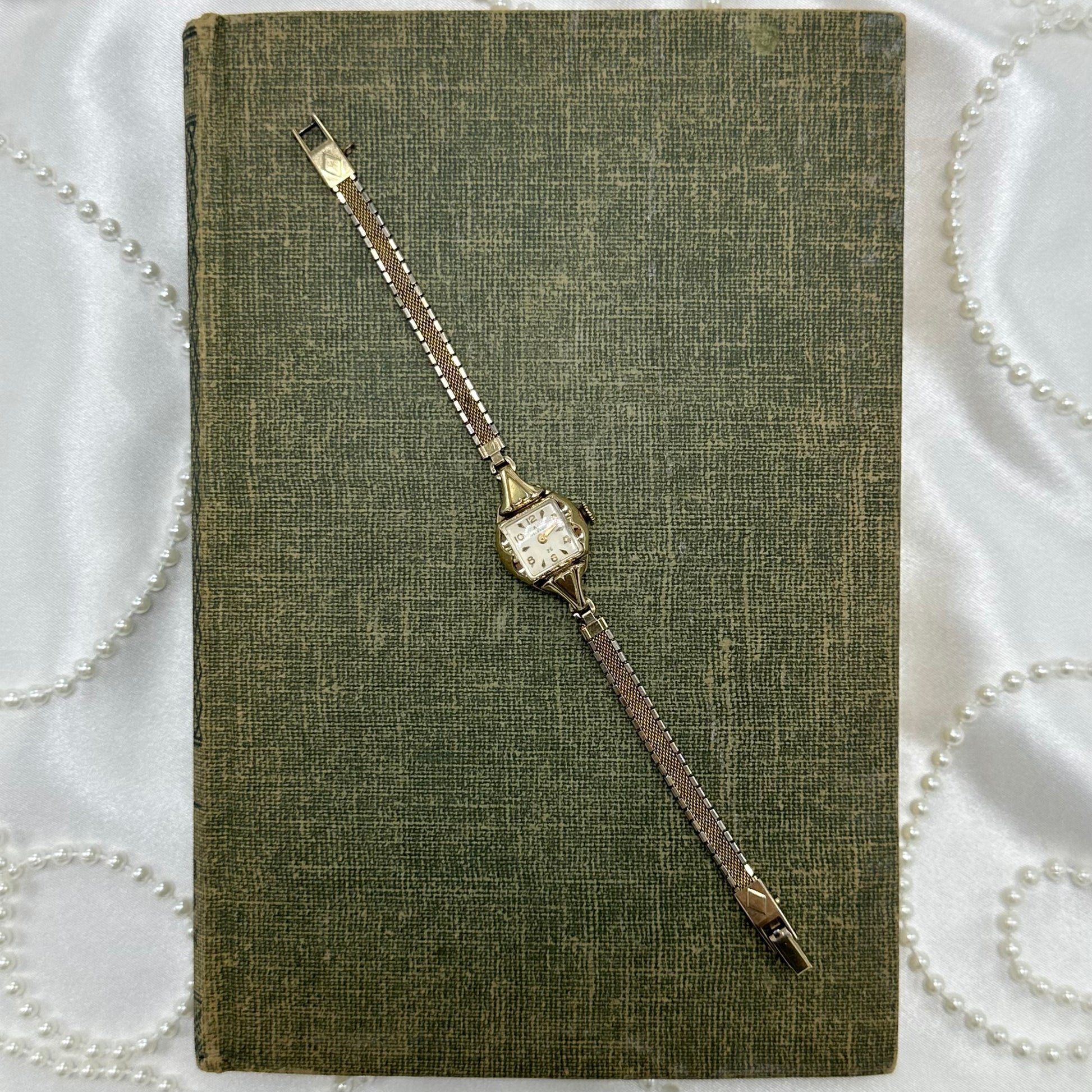10K RGP Gold Vintage Helbros Wind-Up Watch