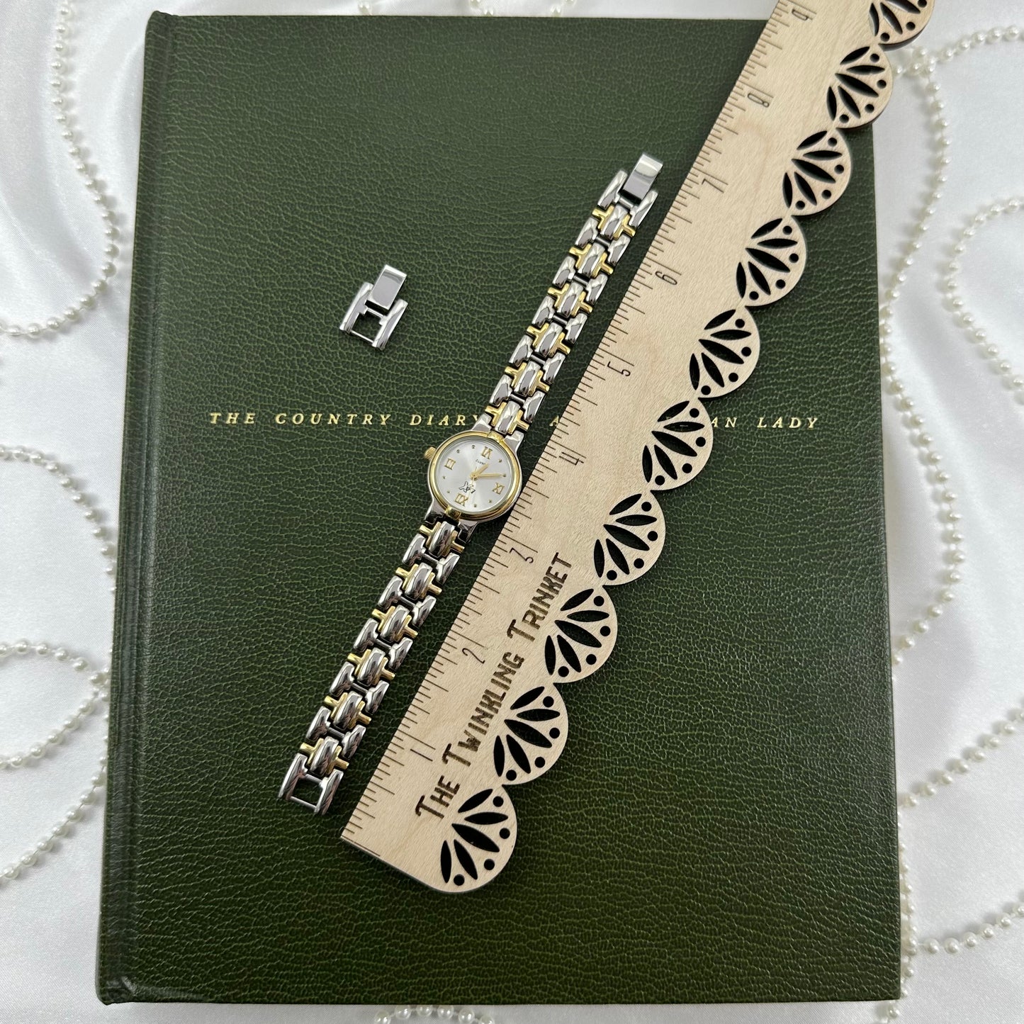 Two-Tone LA-X Watch with Roman Numeral Markers