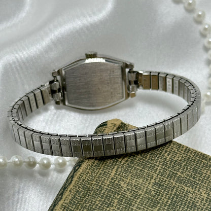 Dainty Silver Caravelle Watch