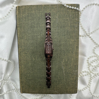 Y2K Chocolate Brown Relic Watch