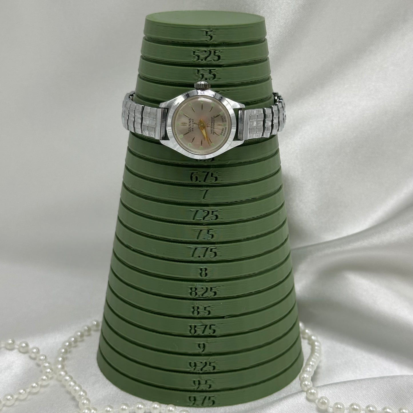 1950's Two-Tone Evans De Luxe Wind-Up Watch