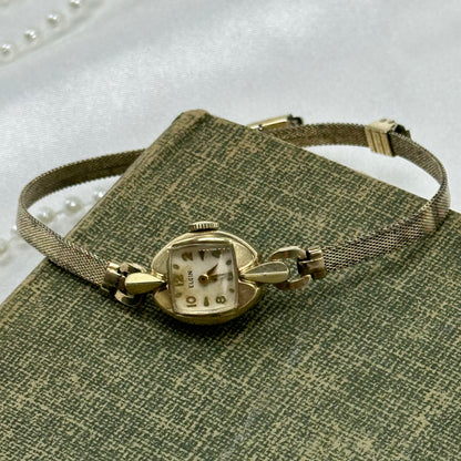 12K RGP Gold 1952 Elgin De Luxe Wind-Up Watch