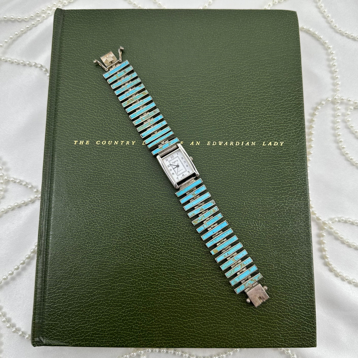 Sterling Silver and Turquoise Stone Watch