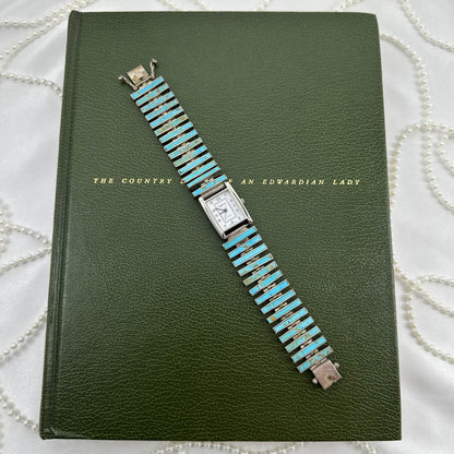 Sterling Silver and Turquoise Stone Watch