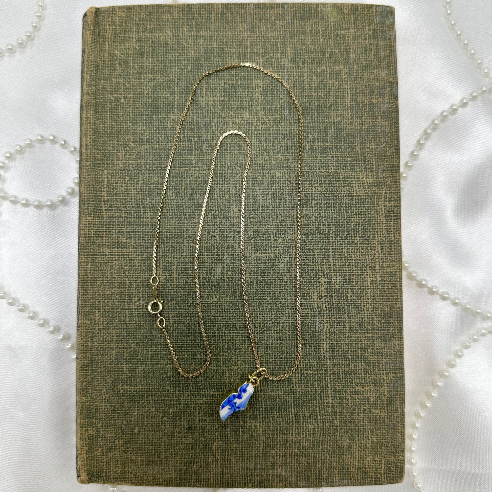 14k GF Dutch Shoe Necklace