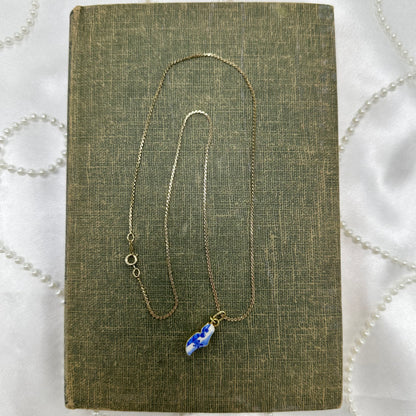 14k GF Dutch Shoe Necklace