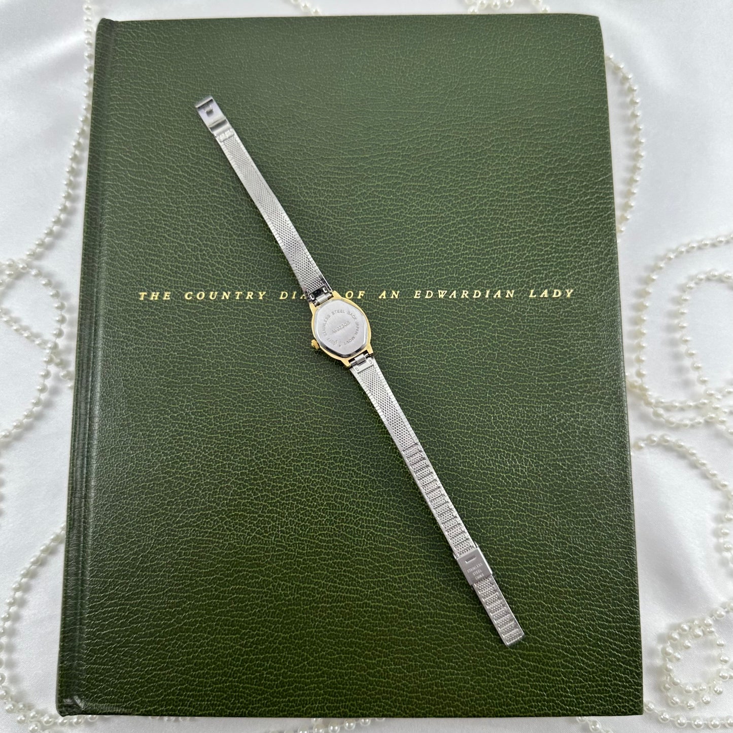Two-Tone Vintage Avon Tulip Watch