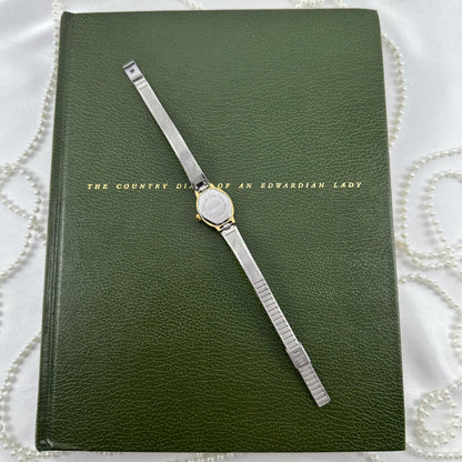 Two-Tone Vintage Avon Tulip Watch