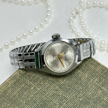 1950's Two-Tone Evans De Luxe Wind-Up Watch