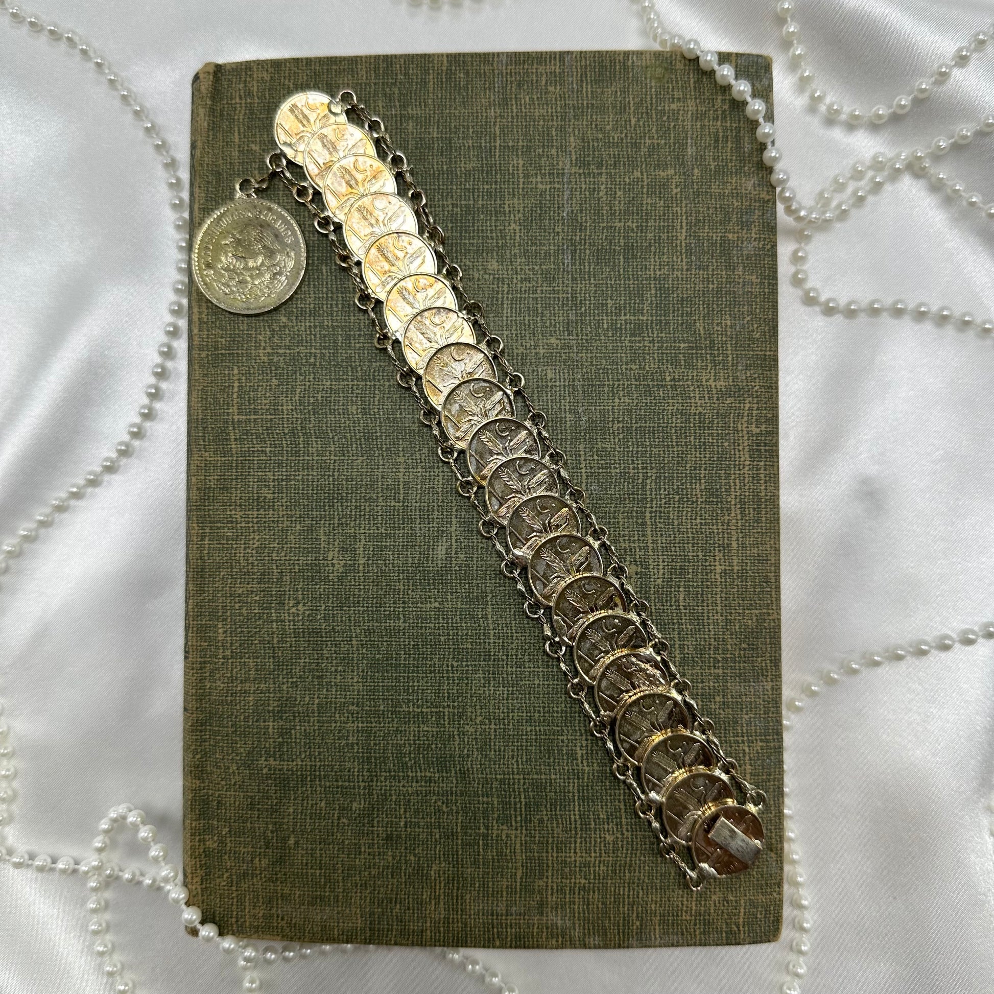 1954 Mexican Coin Bracelet
