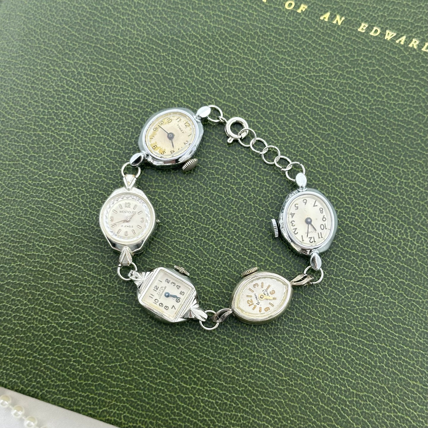 Vintage Silver Watch Bracelet