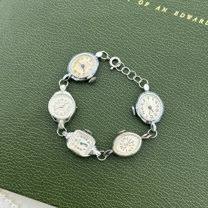 Vintage Silver Watch Bracelet