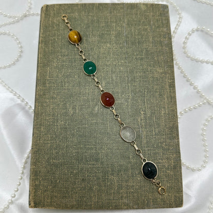 Vintage Silver Scarab Bracelet