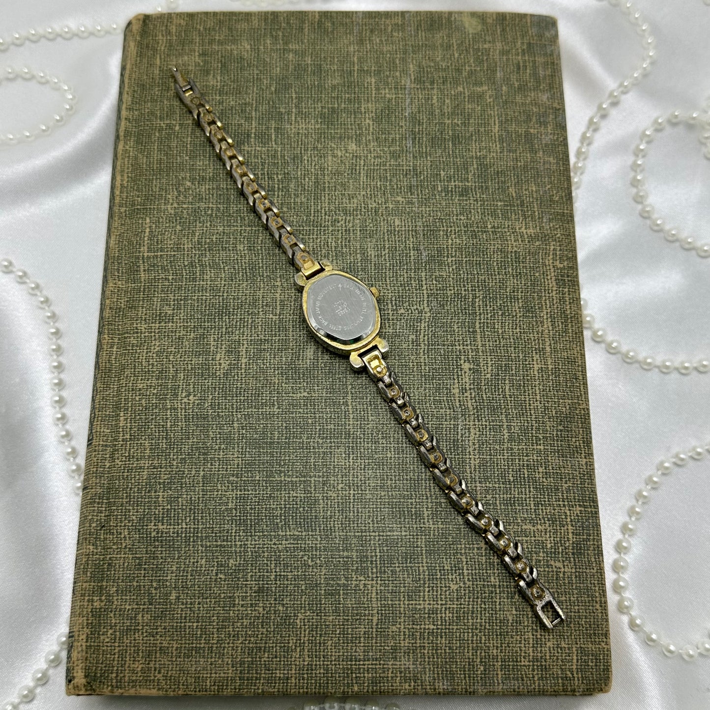 Silver Diamanté Gloria Vanderbilt Watch