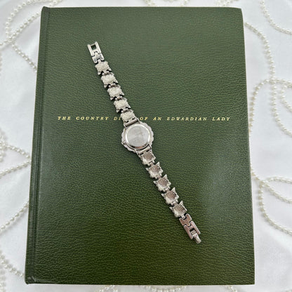 Vintage Silver Angel Charm Bracelet